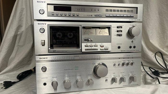 Sony - Versterker TA-F60 / Tuner ST-J60 / Cassette-deck, TV, Hi-fi & Vidéo, Radios