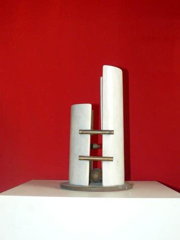 Jesús Castelló (1952) - sculptuur, Soledad - 30 cm - Carrara