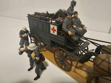 Revell u.a. - Model militair voertuig - Rote Kreuz Kutsche, Nieuw