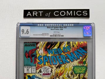 Web of Spider-Man #43 - CGC 9.6 - 1 Graded comic - Eerste, Nieuw