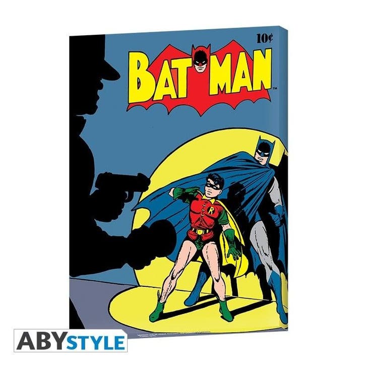DC Comics Batman Vintage Canvas 30 x 40 cm, Verzamelen, Film en Tv, Nieuw, Ophalen of Verzenden