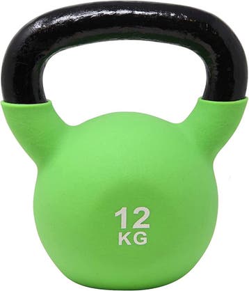 Kettlebell 12kg neopreen | Trainings-app | OP = OP, Verzenden, Nieuw, Kettlebell
