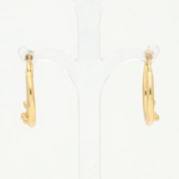 Oorbellen - 14 karaat Geel goud - Teddybeer