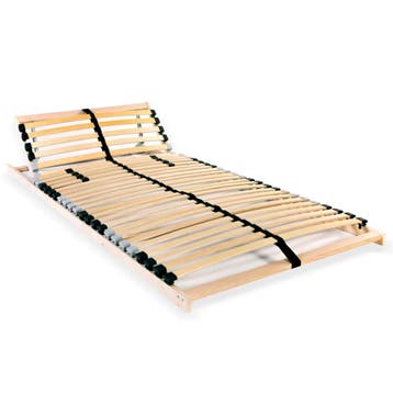 vidaXL Lattenbodem met 28 latten 7 zones 90x200 cm, Huis en Inrichting, Slaapkamer | Bedden, Verzenden, Nieuw