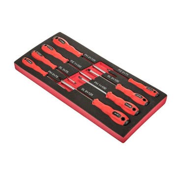 Schroevendraaierset 8 delen. – set schroevendraaiers in soft, Ophalen of Verzenden, Nieuw