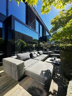 Extremis Walrus Outdoor Loungebank + Clubchair + tafel -40%, Zo goed als nieuw, Bank, Loungeset