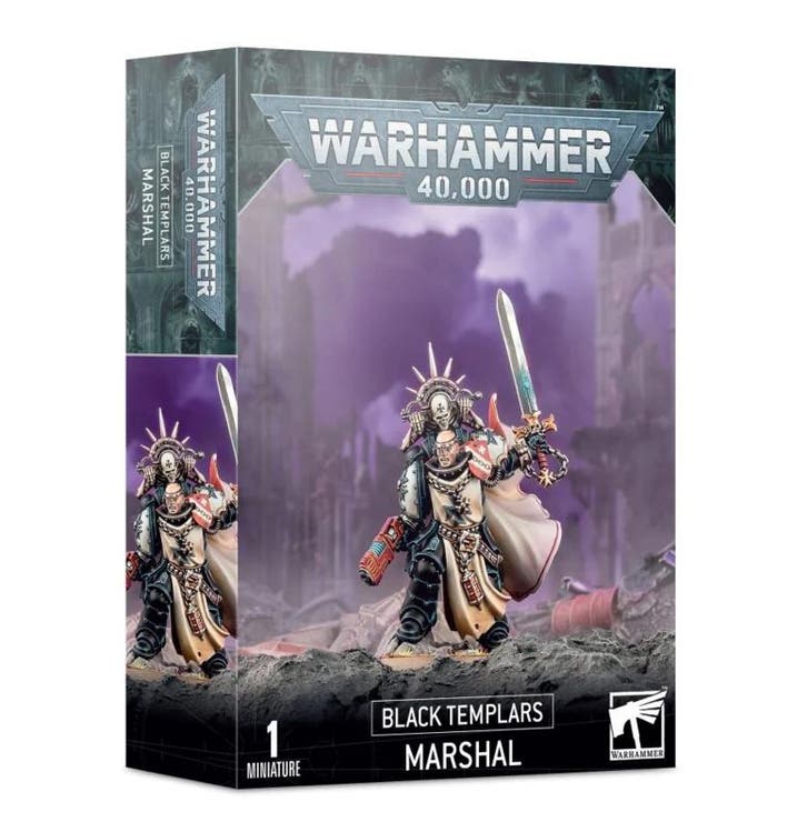 Black Templars Marshal (Warhammer 40.000 nieuw), Hobby en Vrije tijd, Wargaming, Ophalen of Verzenden