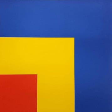 Ellsworth Kelly - Red Yellow Blue - Lithographic licensed