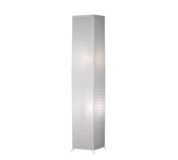 Trio BAMBOO vloerlamp | E27 Fitting | wit | 25 x 25 cm | IP2, Huis en Inrichting, Verzenden, Nieuw