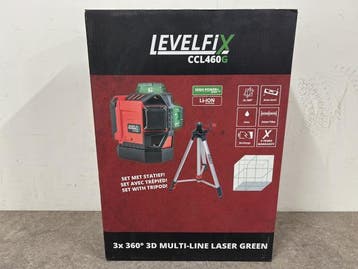 Veiling - Levelfix lijnlaser CCL460G, Doe-het-zelf en Bouw, Nieuw