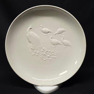 KPM Berlin - Animal themed raised-relief wall - Bord (7) -