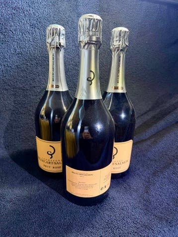 Billecart-Salmon - Champagne Rosé, Brut, Brut Rosé - 3, Verzamelen, Nieuw