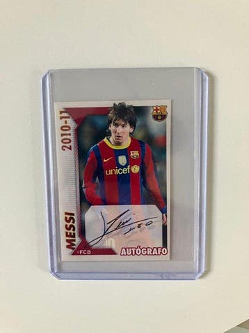 2010/11 Panini FC Barcelona Lionel Messi Empty album +, Verzamelen, Nieuw