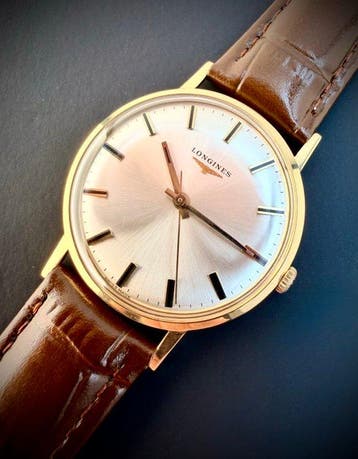 Longines - 18k Solid Gold cal. 284 - 7785- 2 - Heren - 1967