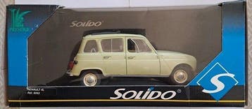 Solido 1:18 - Voiture miniature - Renault 4L