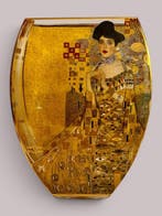 Goebel Artis Orbis - Vase - verre plaqué or - Hauteur 22 cm