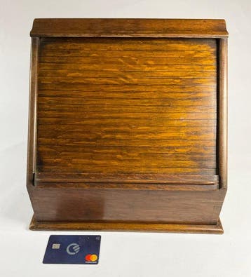 Doos voor schrijfgerei - Hout- Eik