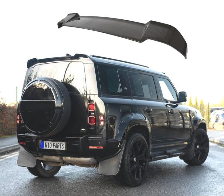 SPOILER DE TOIT LAND ROVER DEFENDER 20- NOIR BRILLANT, Autos : Pièces & Accessoires, Carrosserie & Tôlerie, Envoi