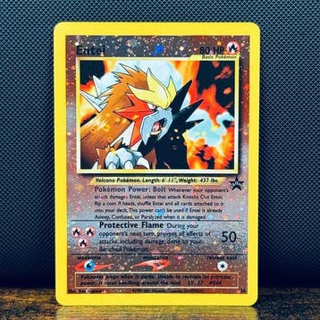 Pokémon Card - Entei Reverse Holo Black Star Promo 34 –, Nieuw