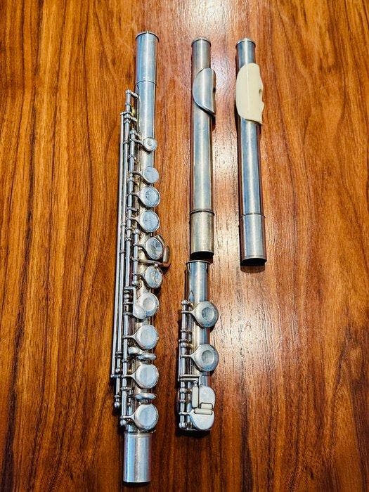 Gustav Reinhold Uebel - Concert, Open#G, 2 Silver (900), Muziek en Instrumenten, Blaasinstrumenten | Blokfluiten