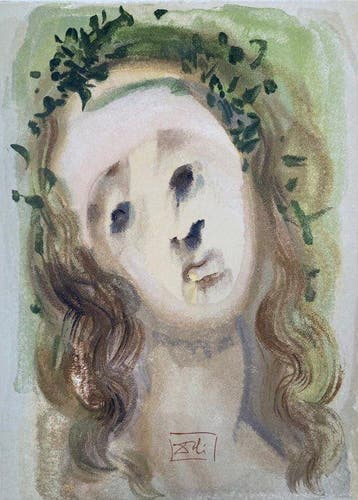 Salvador Dali (1904-1989) - Our Lady of the Annunciation -
