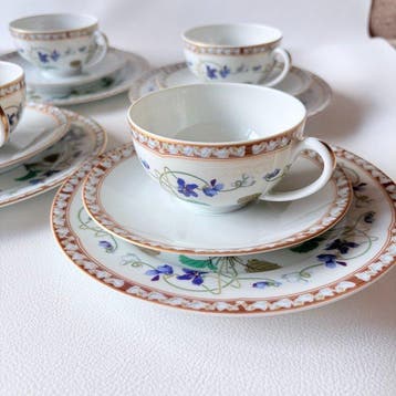 Haviland & Co. Limoges - Service à thé (16) - Impératrice