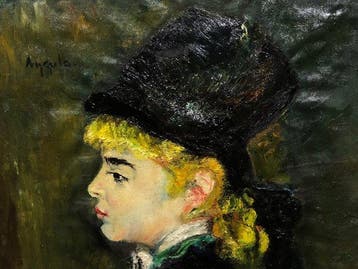 École Européene (XX) - Portrait de Margot (Daprès P. A.