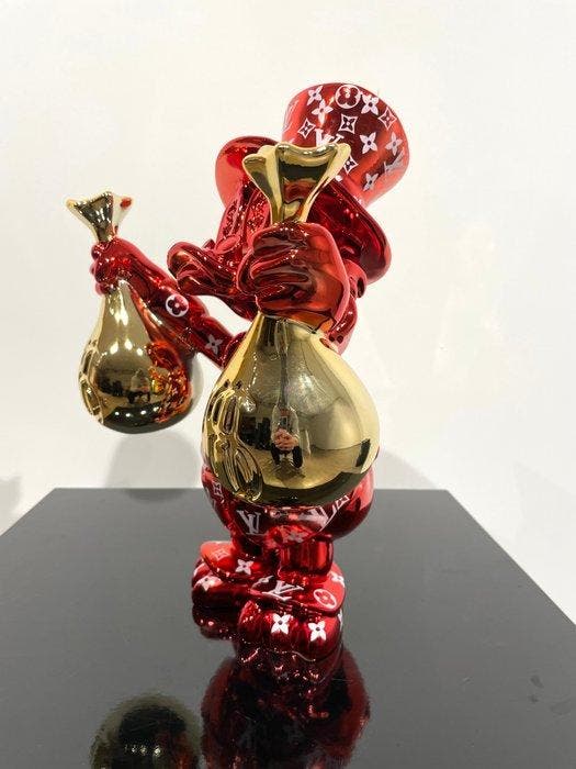 Van Apple - Scrooge McDuck, Antiek en Kunst, Kunst | Schilderijen | Modern