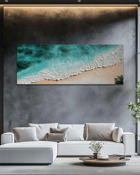 Clelia - Where the Tide Breathes, Antiek en Kunst, Kunst | Schilderijen | Modern