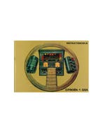 1981 CITROEN GSA INSTRUCTIEBOEKJE NEDERLANDS