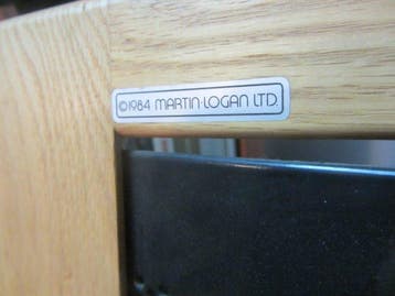 MartinLogan - CLS – enceinte électrostatique colonne à large