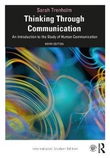 Thinking Through Communication 9780367529536 Sarah Trenholm, Verzenden, Zo goed als nieuw, Sarah Trenholm
