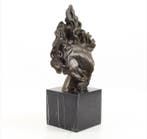 Beeld, Paardenhoofd 30 cm / 4.2 kg - 30 cm - Brons
