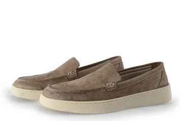 Memphis One Loafers in maat 42 Beige, Kleding | Heren, Schoenen, Loafers, Overige kleuren, Verzenden, Zo goed als nieuw
