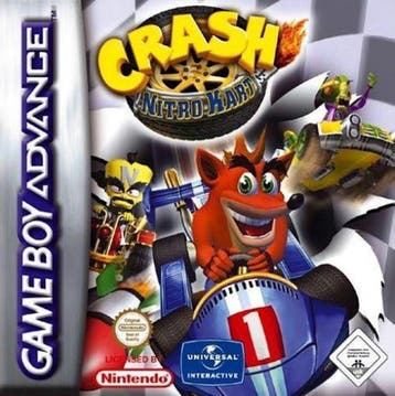 Crash Nitro Kart - Gameboy Advance (Losse Cassette), Games en Spelcomputers, Ophalen of Verzenden, Zo goed als nieuw