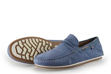 san Marina Loafers in maat 43 Blauw, Kleding | Heren, Schoenen, Loafers, San Marina, Zo goed als nieuw, Verzenden