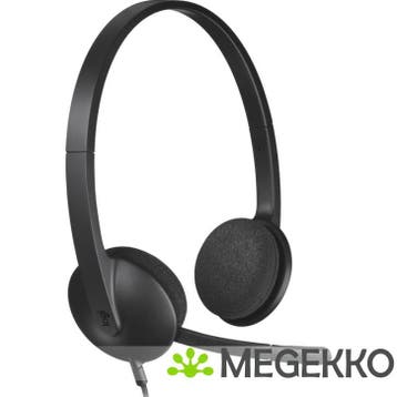 Logitech H340 Bedraad Zwart, Verzenden