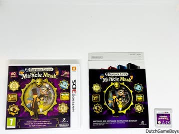 Nintendo 3DS - Professor Layton - And The Miracle Mask - UKV, Verzenden, Gebruikt