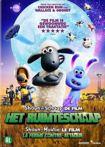 Shaun Het Schaap 2 - Het Ruimteschaap (DVD) op DVD, Verzenden, Nieuw in verpakking