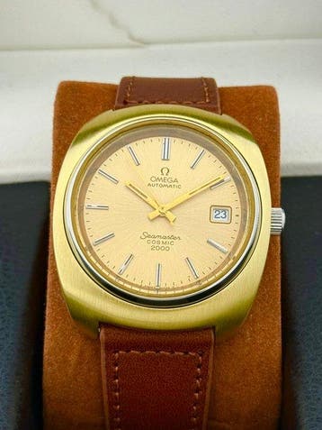 Omega - Zonder minimumprijs - Gold Capped Seamaster Cosmic, Nieuw
