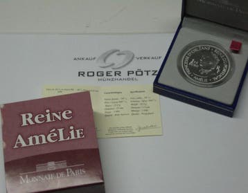 Frankreich 10 Euro 2006 Reine Amelie zilver Pp selten zilver, Verzenden