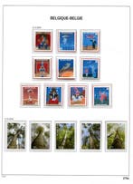 Belgique 2009 - Timbres issus des Blokken et Boekjes selon, Timbres & Monnaies, Timbres | Europe | Belgique