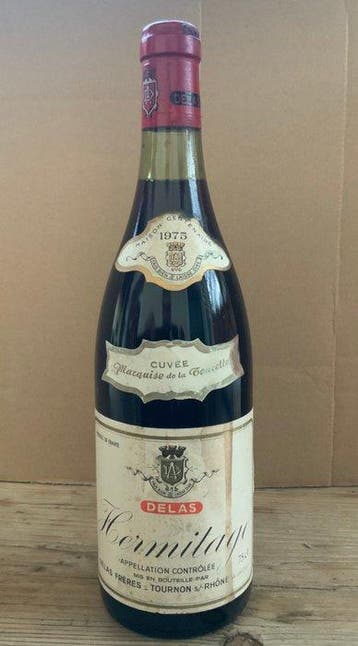 1975 Delas, Cuvèe Marquis de la Tourette’ - Hermitage