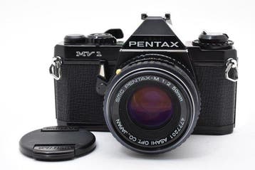 Pentax MV1 + smc PENTAX-M 2/50mm Single lens reflex camera, Nieuw