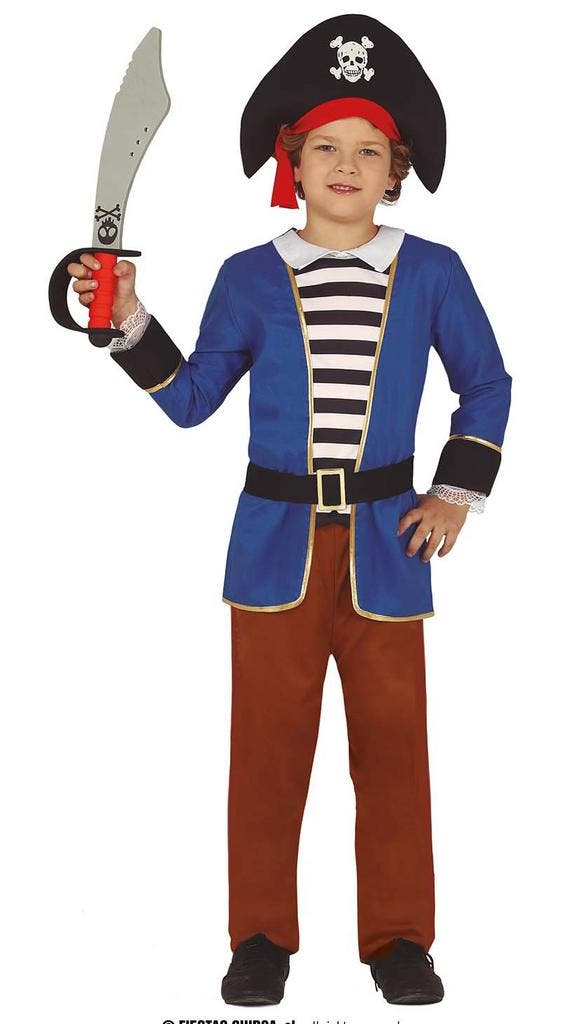 Piratenpak Jongen, Enfants & Bébés, Costumes de carnaval & Déguisements, Envoi