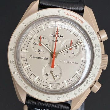 Omega x Swatch - MoonSwatch - Mission to Jupiter - Sans prix, Handtassen en Accessoires, Nieuw