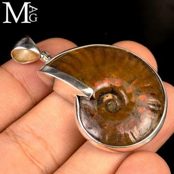 Jurassic Jewellery - Hanger van sterlingzilver met