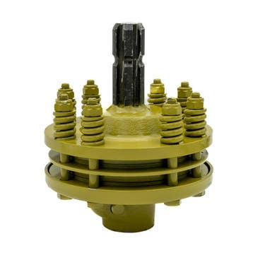 Universele Platenslipkoppeling 2000Nm - 1 3/8 - 6 spline..., Ophalen of Verzenden