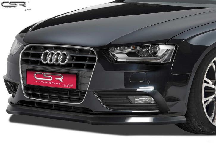 Cup spoilerlip met ABE voor Audi A4 B8 CSL176-S, Auto-onderdelen, Carrosserie, Nieuw, Verzenden