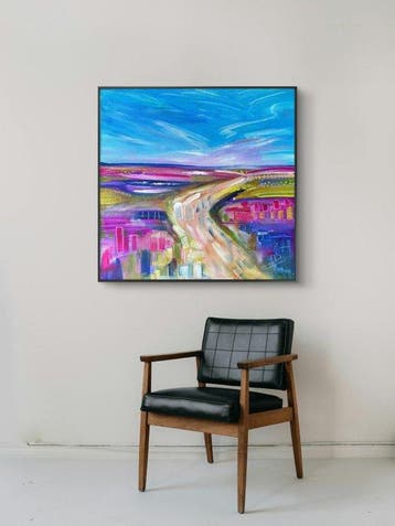 Luca Domiro - HEATHER DREAMS - Original painting